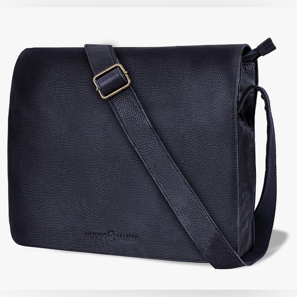 ANTONIO VALERIA 
Albert Premium Leather Messenger Bag for Men